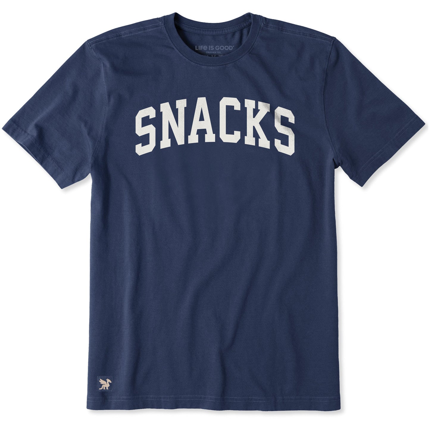 Men's Snacks Arch Short Sleeve Crusher Tee