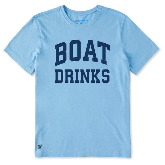 Men's Boat Drinks Arch Short Sleeve Crusher Tee