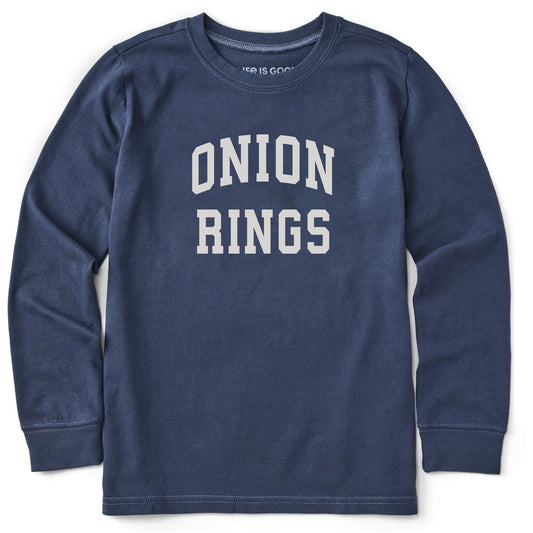 Kids Onion Rings Arch Long Sleeve Crusher Tee