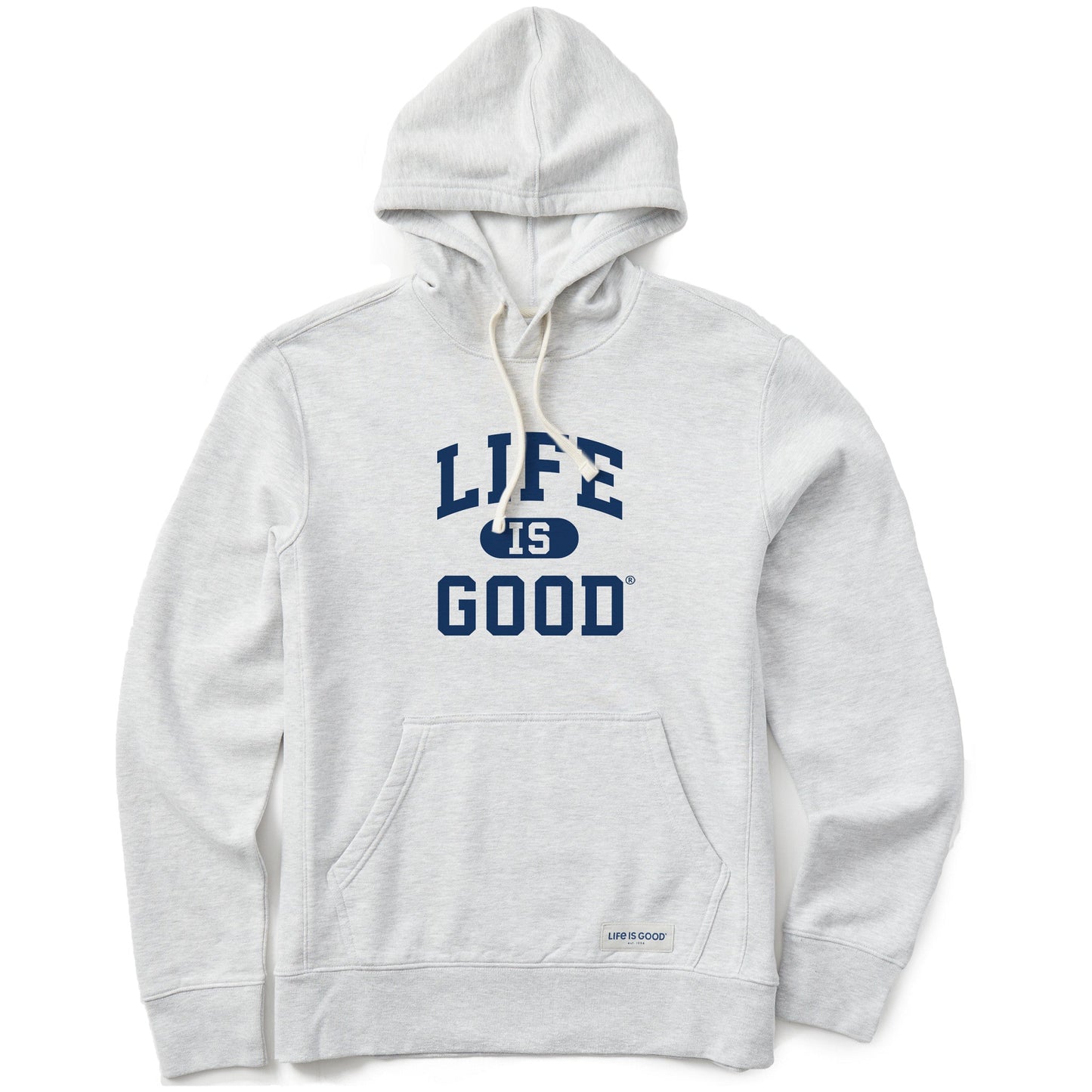 Men's Life is Good Arch Simply True Fleece Hoodie