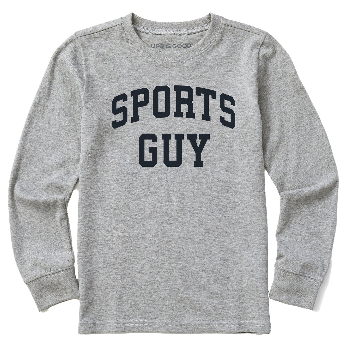 Kids Sports Guy Arch Long Sleeve Crusher Tee