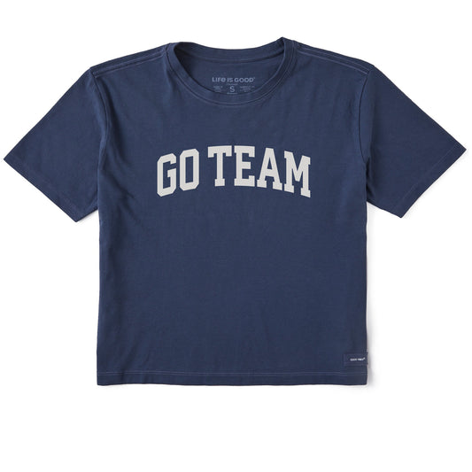 Women's Go Team Arch Short Sleeve Crusher Boxy Tee