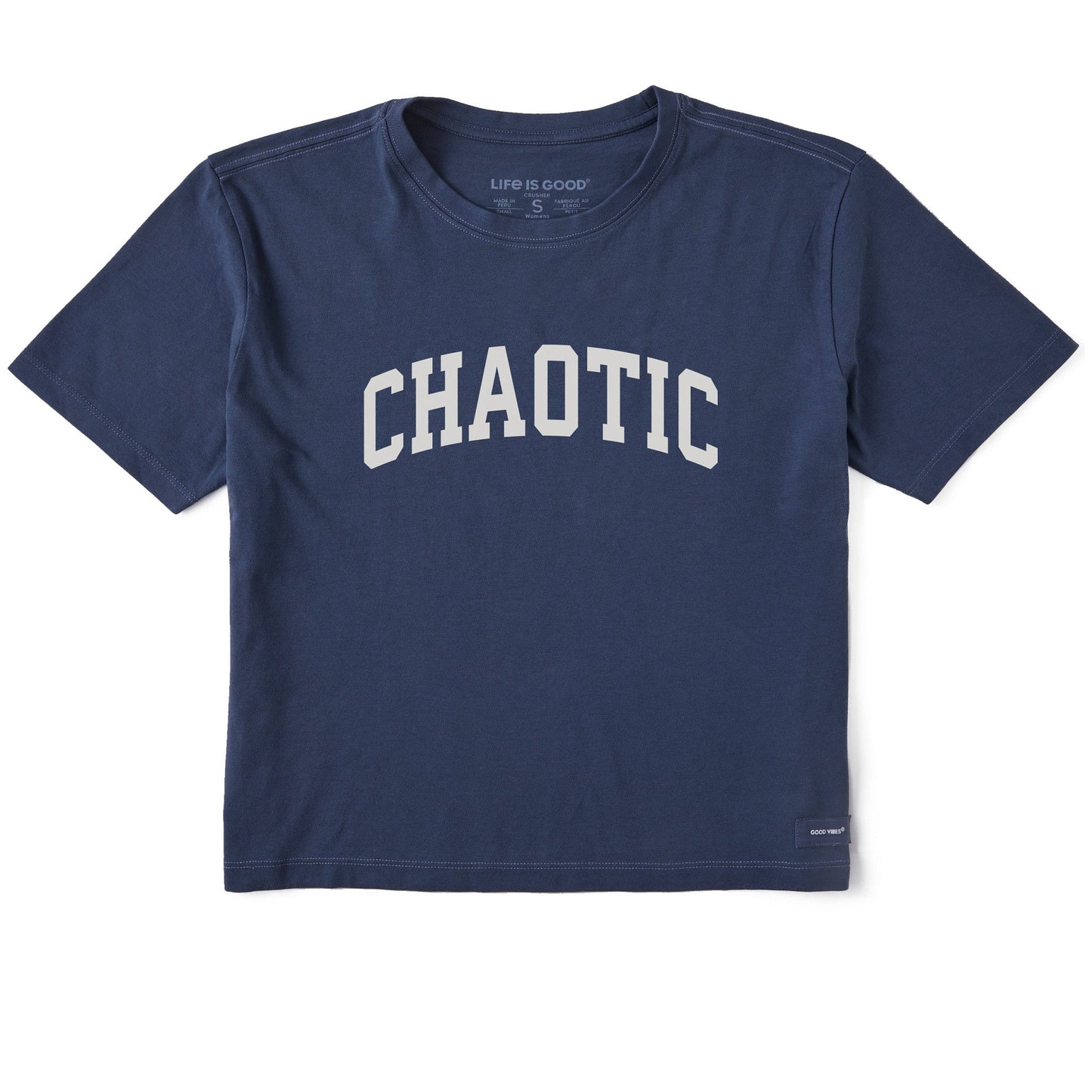 Women's Chaotic Arch Short Sleeve Crusher Boxy Tee