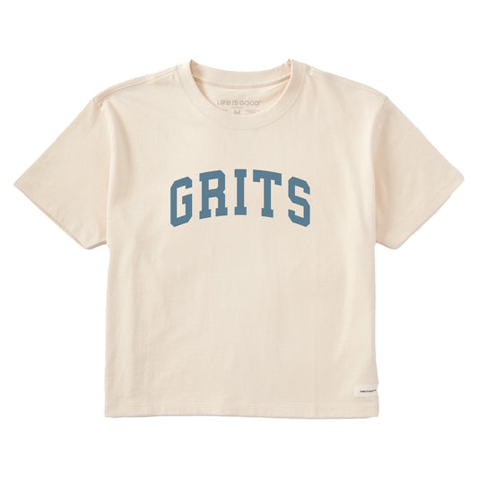 Women's Grits Arch Short Sleeve Crusher Boxy Tee
