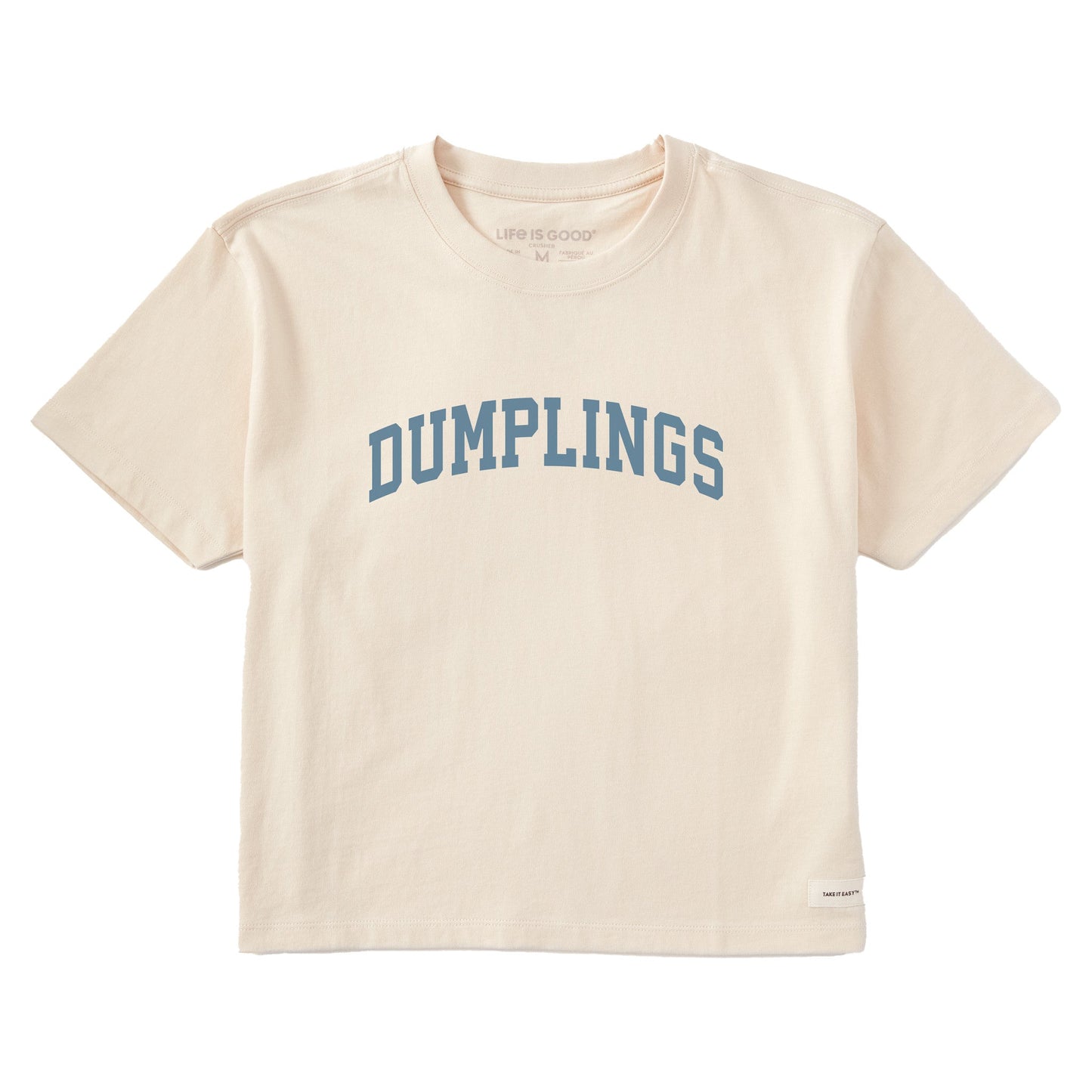 Women's Dumplings Arch Short Sleeve Crusher Boxy Tee