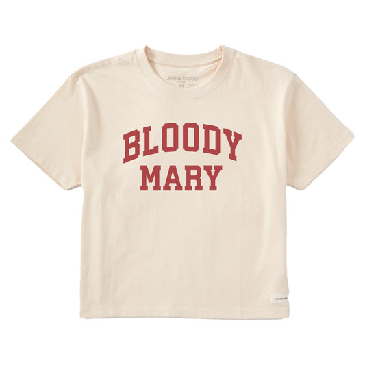 Women's Bloody Mary Arch Short Sleeve Crusher Boxy Tee