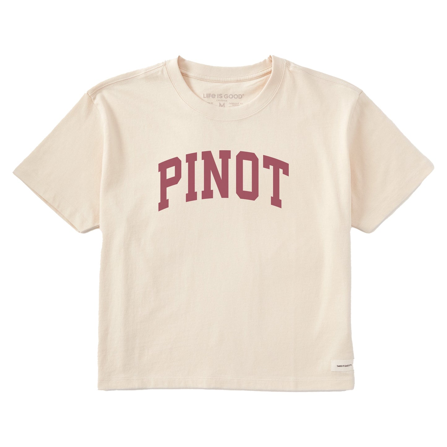 Women's Pinot Arch Short Sleeve Crusher Boxy Tee