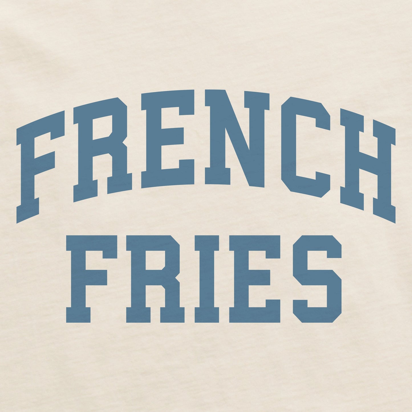 Women's French Fries Arch Short Sleeve Crusher Boxy Tee