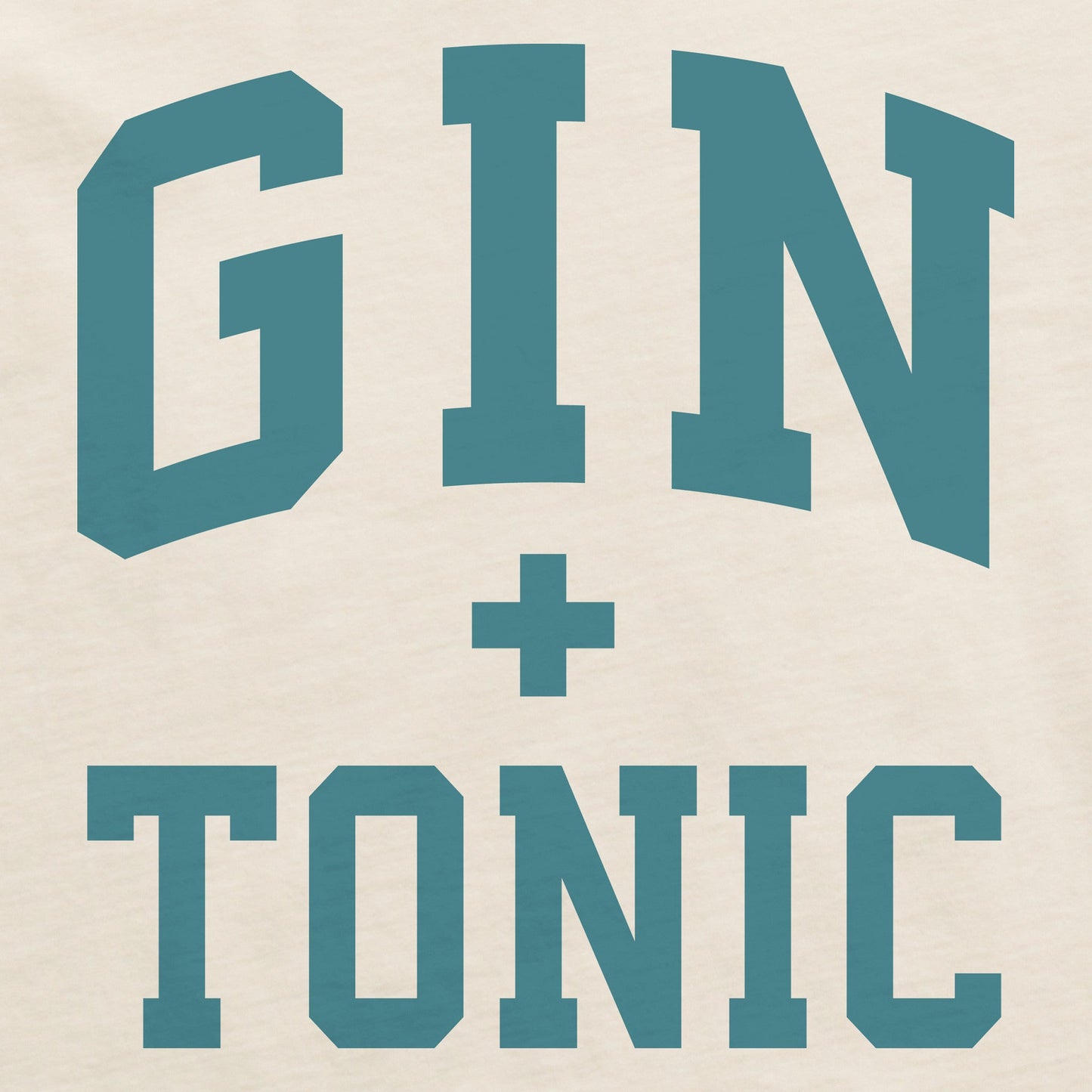Women's Gin + Tonic Arch Short Sleeve Crusher Boxy Tee