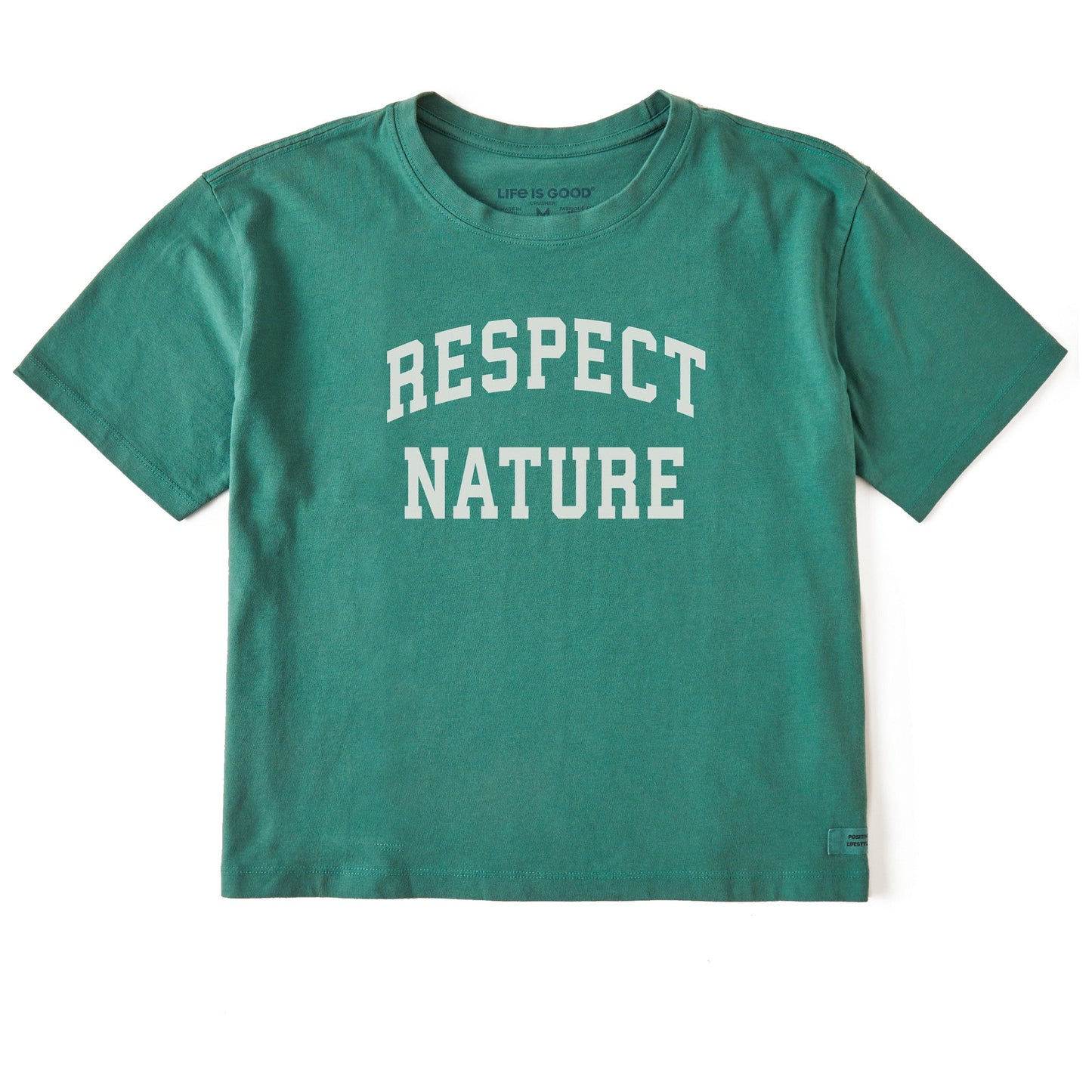 Women's Respect Nature Arch Short Sleeve Crusher Boxy Tee