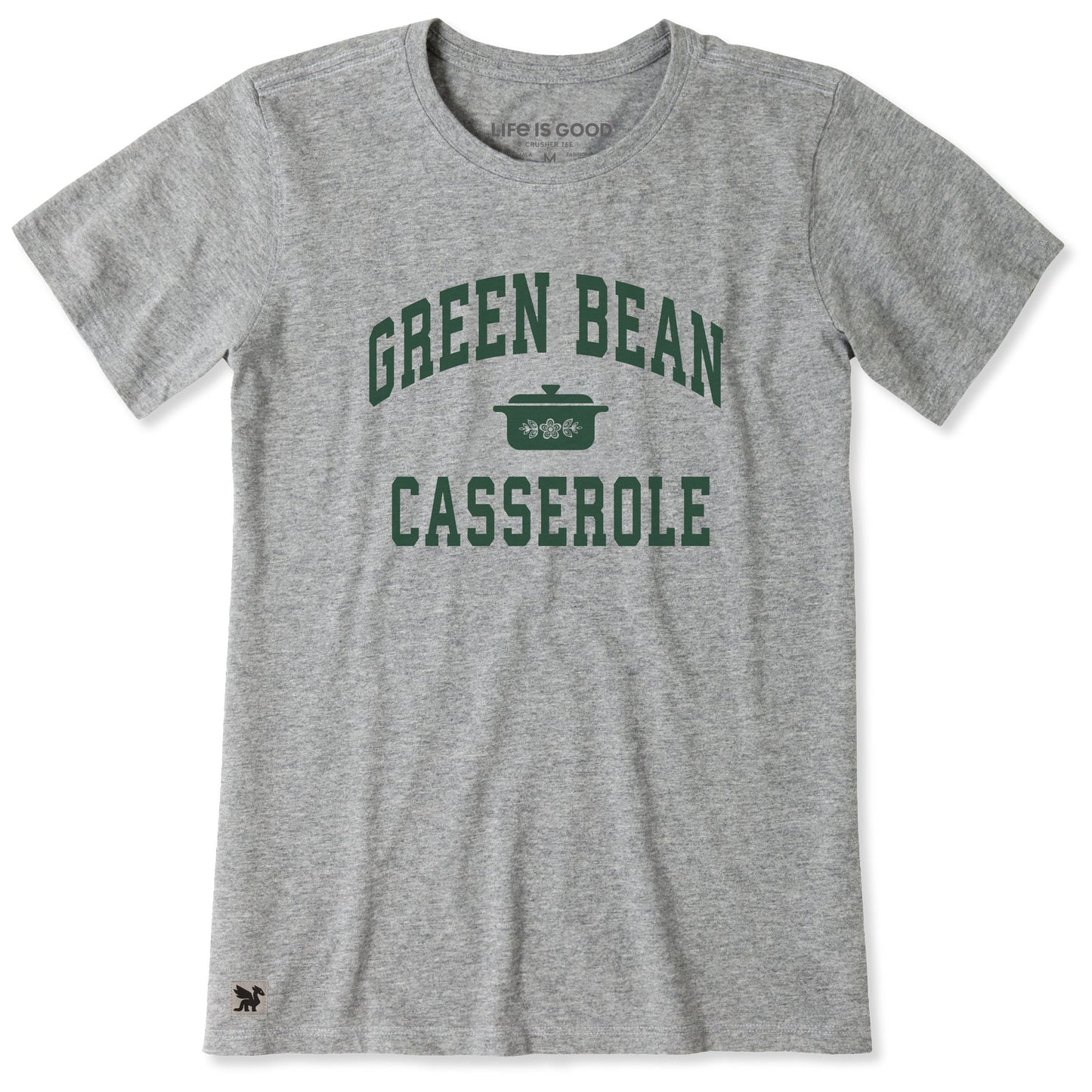 Women's Green Bean Casserole Athletic Arch Short Sleeve Crusher Tee
