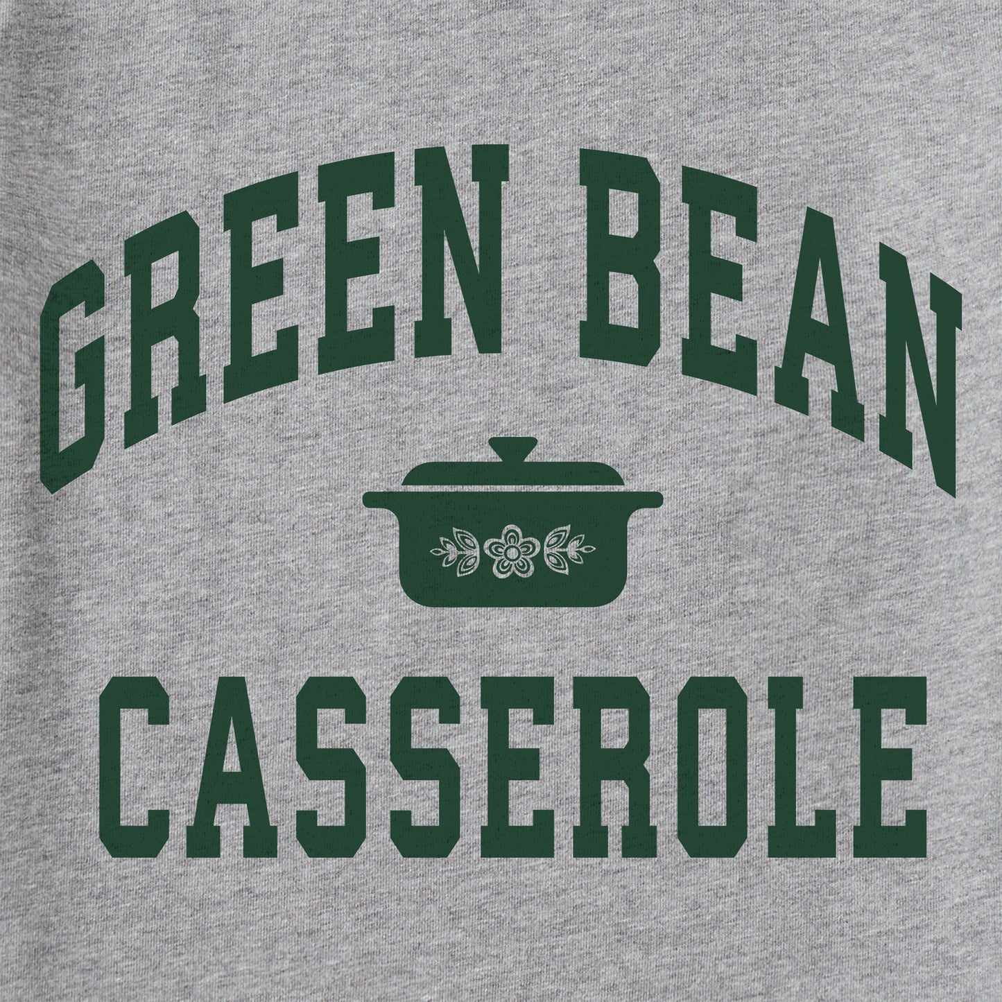 Women's Green Bean Casserole Athletic Arch Short Sleeve Crusher Tee
