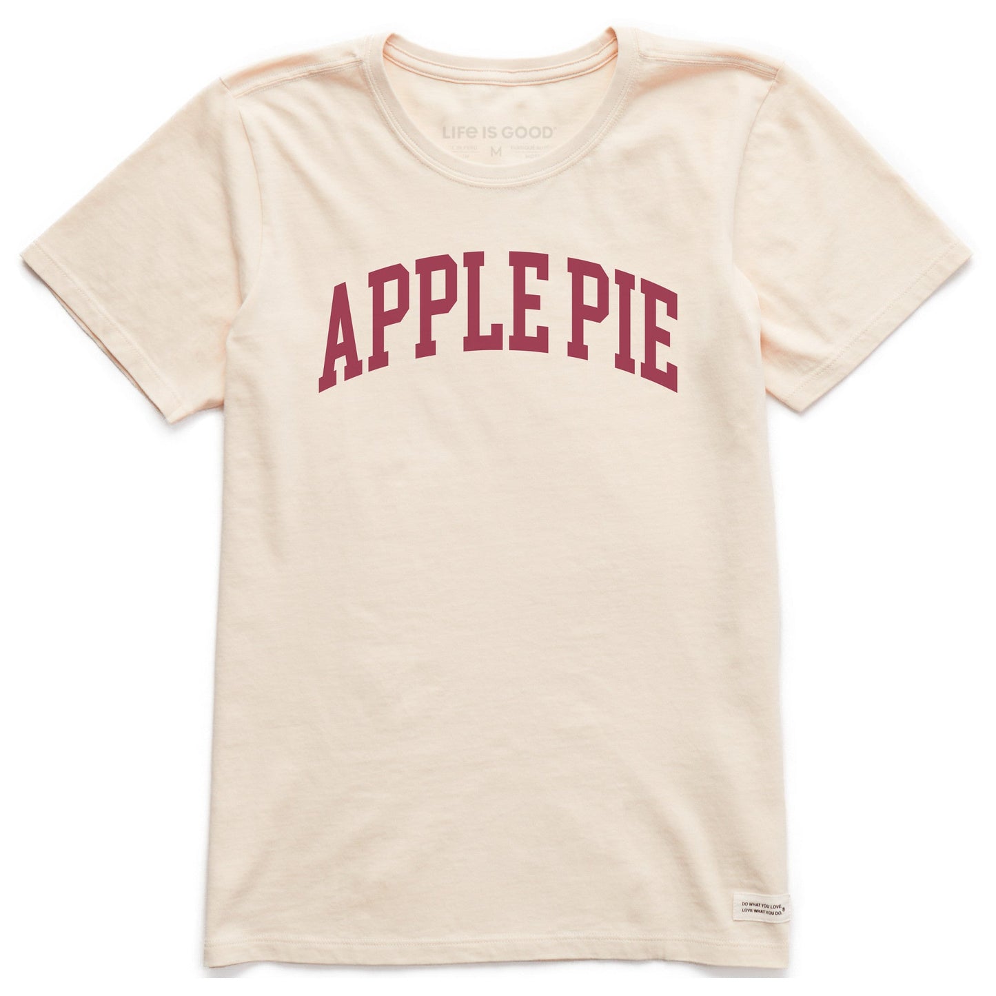 Women's Apple Pie Athletic Arch Short Sleeve Crusher Tee