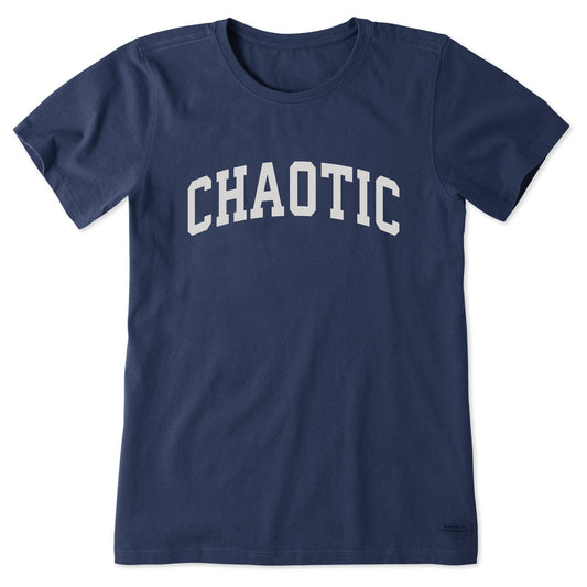 Women's Chaotic Arch Short Sleeve Crusher Tee