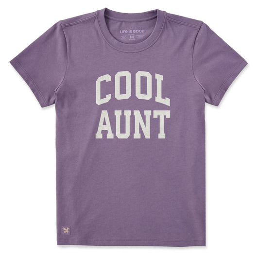 Women's Cool Aunt Arch Short Sleeve Crusher Tee