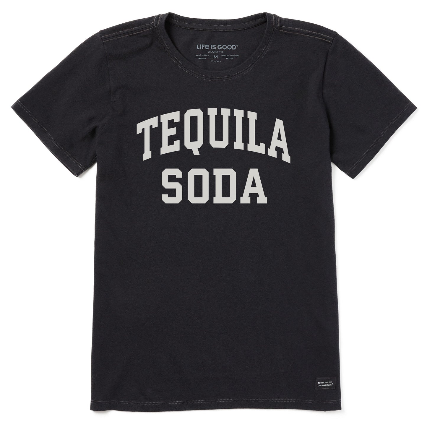 Women's Tequila Soda Arch Short Sleeve Crusher Tee