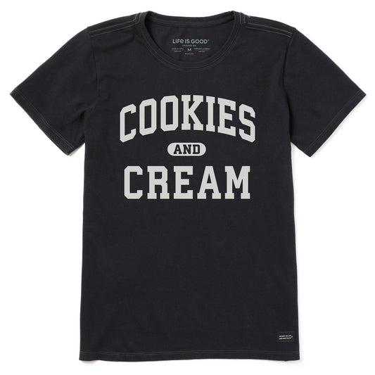 Women's Cookies and Cream Arch Short Sleeve Crusher Tee