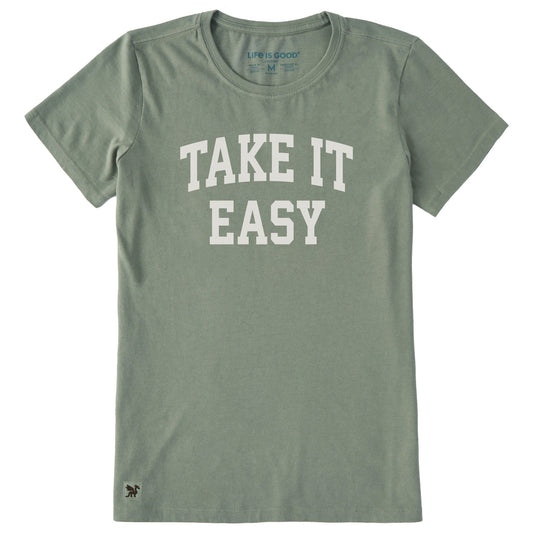 Women's Take it Easy Arch Short Sleeve Crusher Tee
