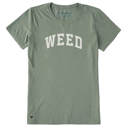 Women's Weed Arch Short Sleeve Crusher Tee
