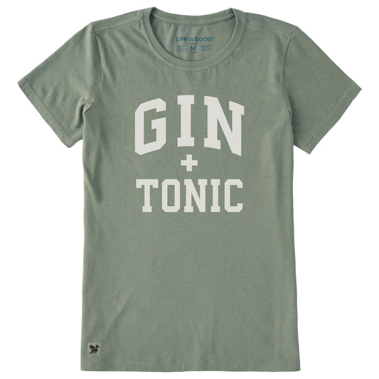 Women's Gin + Tonic Arch Short Sleeve Crusher Tee
