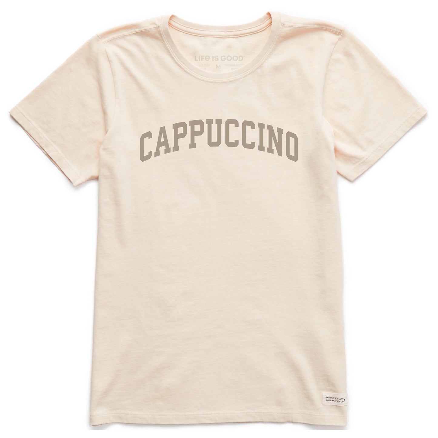 Women's Cappuccino Arch Short Sleeve Crusher Tee