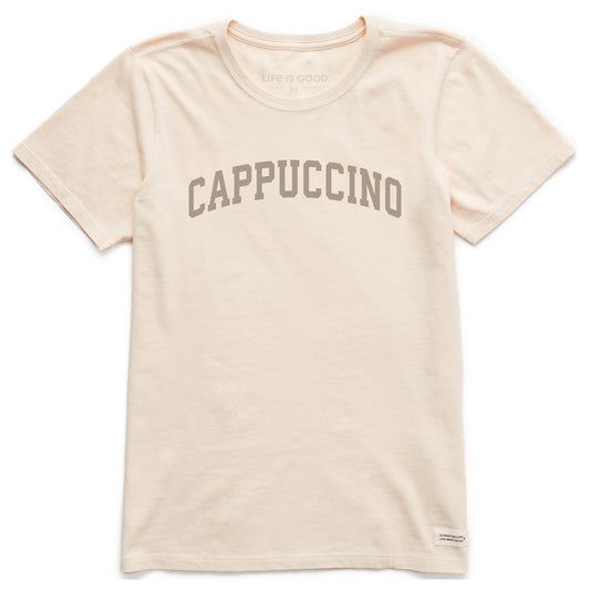 Women's Cappuccino Arch Short Sleeve Crusher Tee