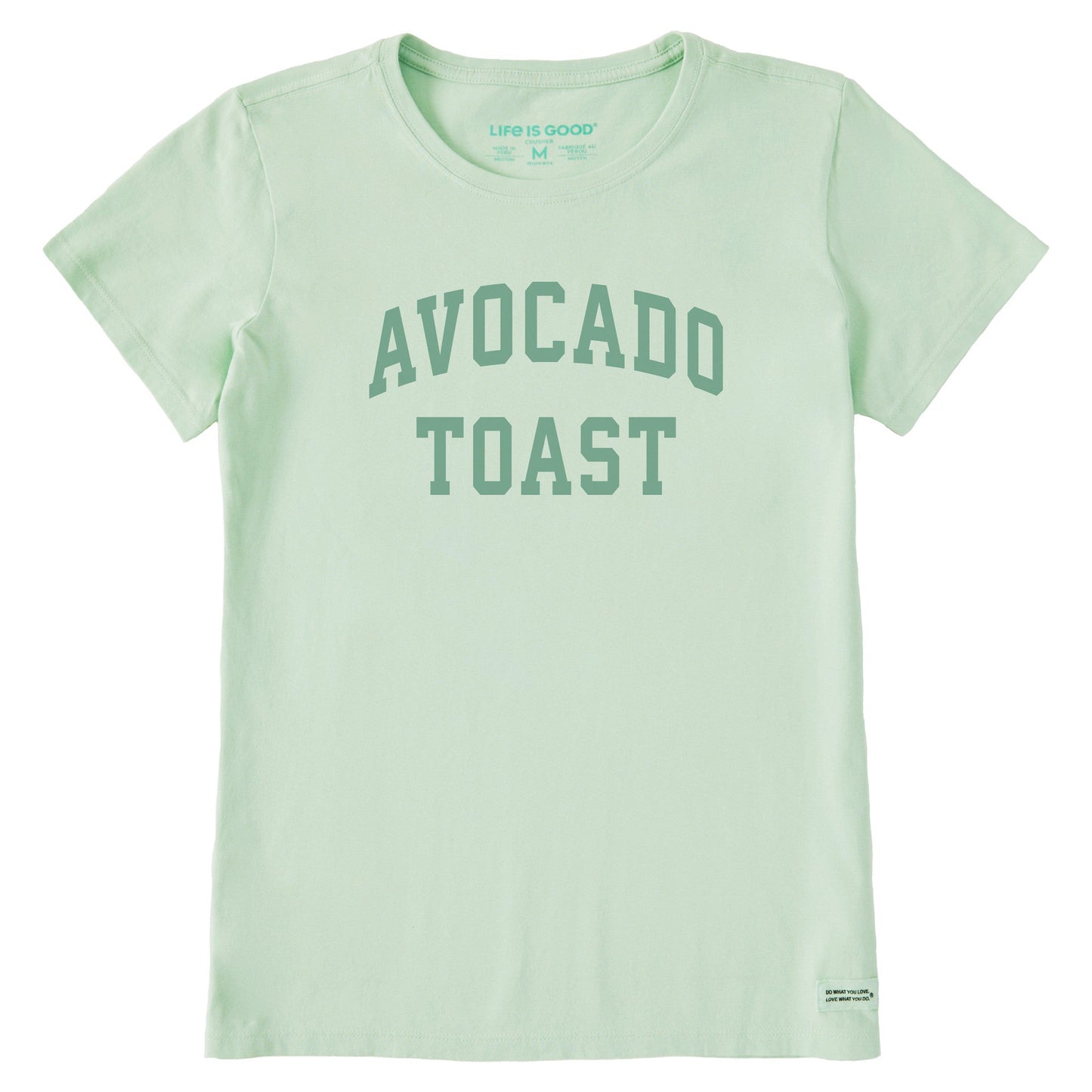 Women's Avocado Toast Arch Short Sleeve Crusher Tee