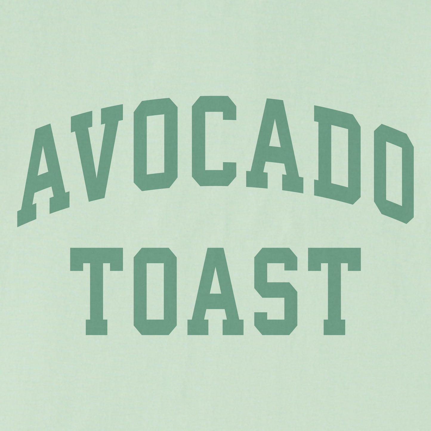Women's Avocado Toast Arch Short Sleeve Crusher Tee