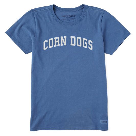 Women's Corn Dogs Arch Short Sleeve Crusher Tee