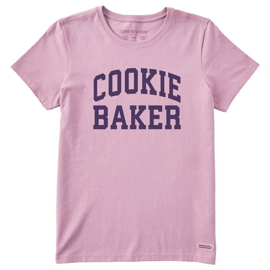 Women's Cookie Baker Arch Short Sleeve Crusher Tee