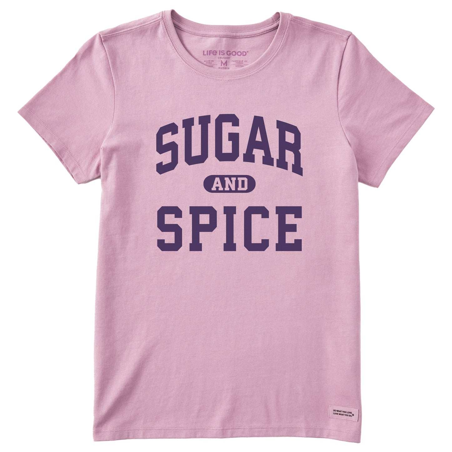 Women's Sugar and Spice Arch Short Sleeve Crusher Tee