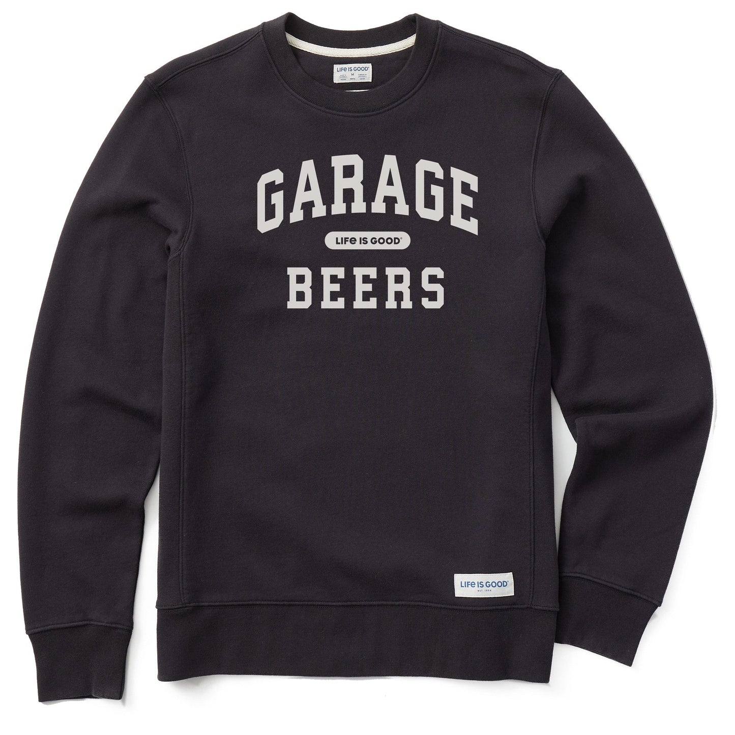 Men's Garage Beers Arch Simply True Fleece Crew