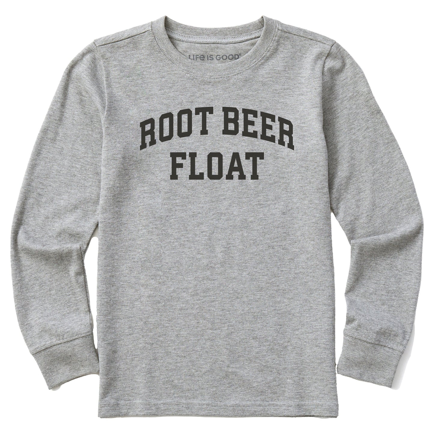 Kids Root Beer Float Arch Long Sleeve Crusher Tee