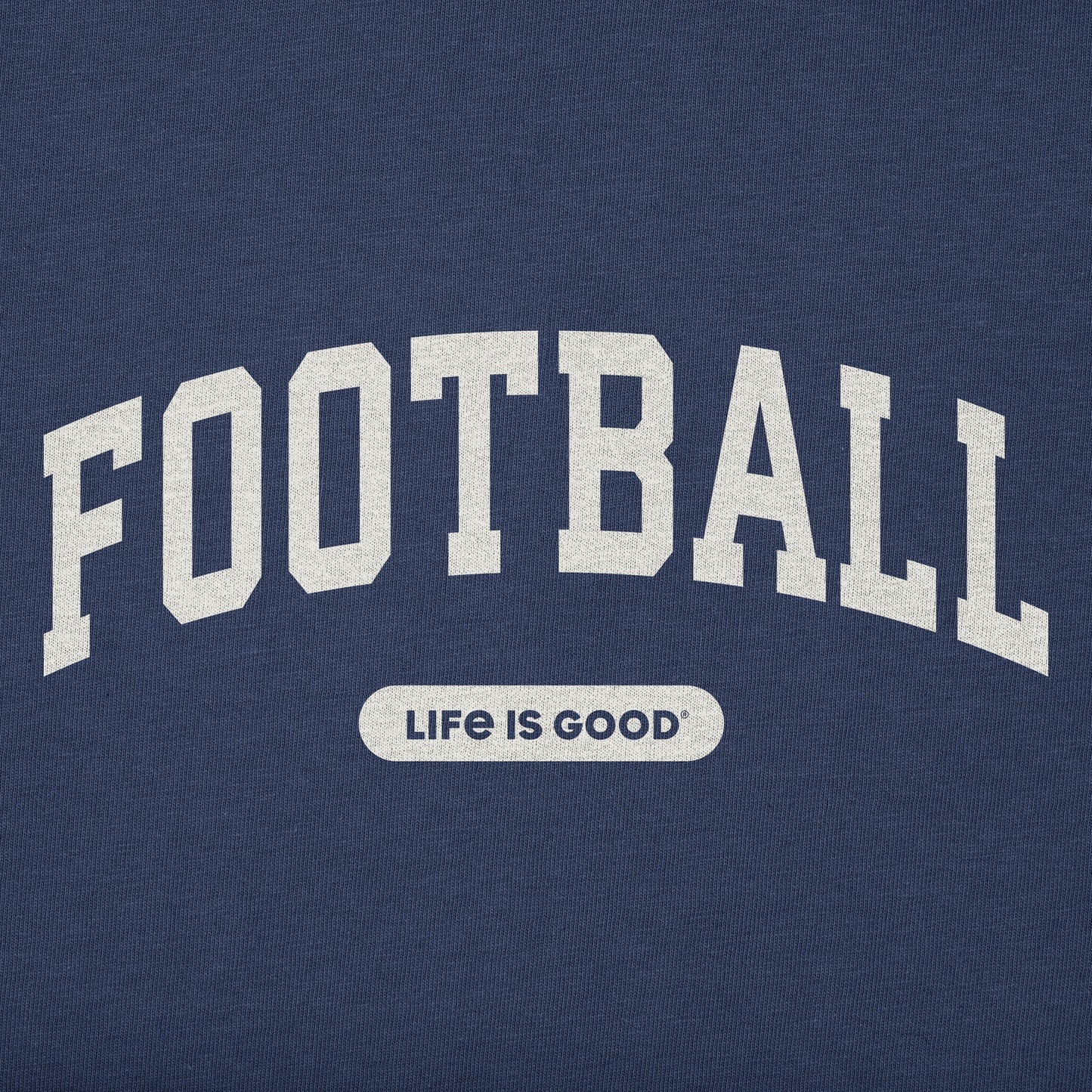 Kids Football Arch Short Sleeve Crusher Tee