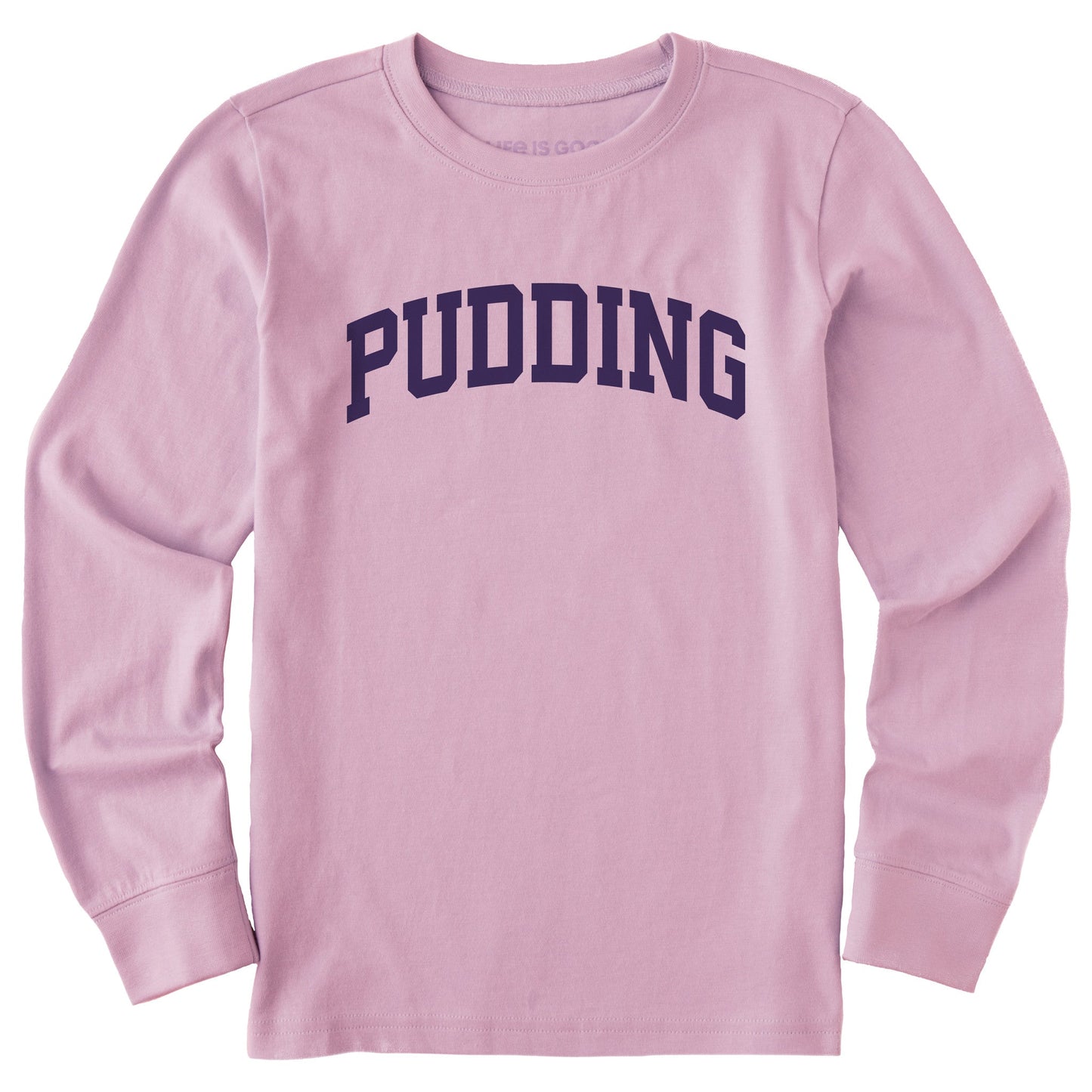 Kids Pudding Arch Long Sleeve Crusher Tee