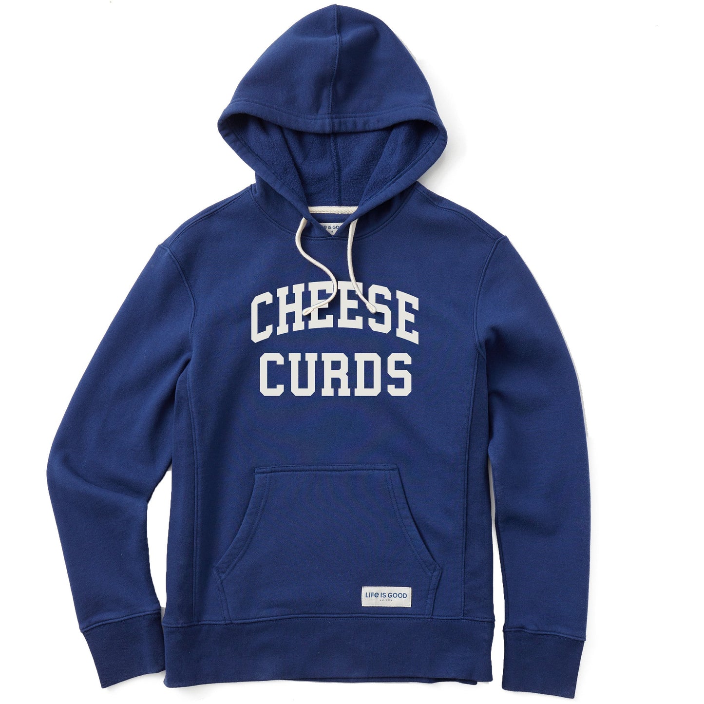 Women's Cheese Curds Arch Simply True Fleece Hoodie