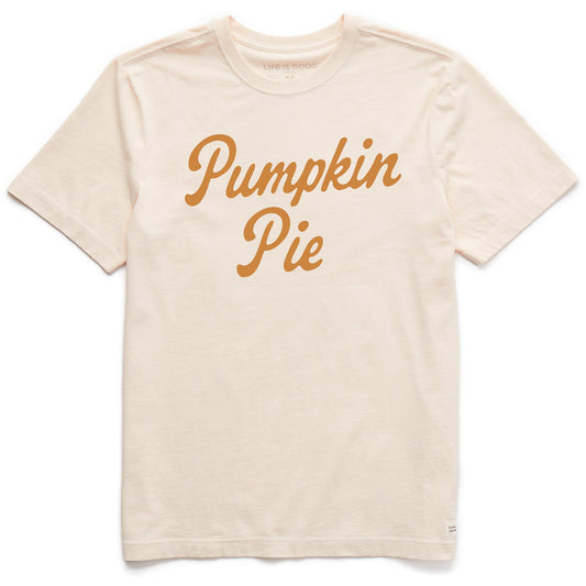 Men's Pumpkin Pie Script Short Sleeve Crusher Tee