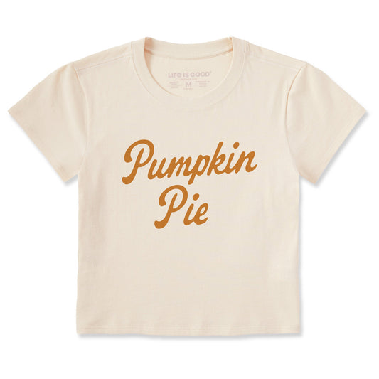 Women's Pumpkin Pie Script Crusher-LITE Shrunken Tee
