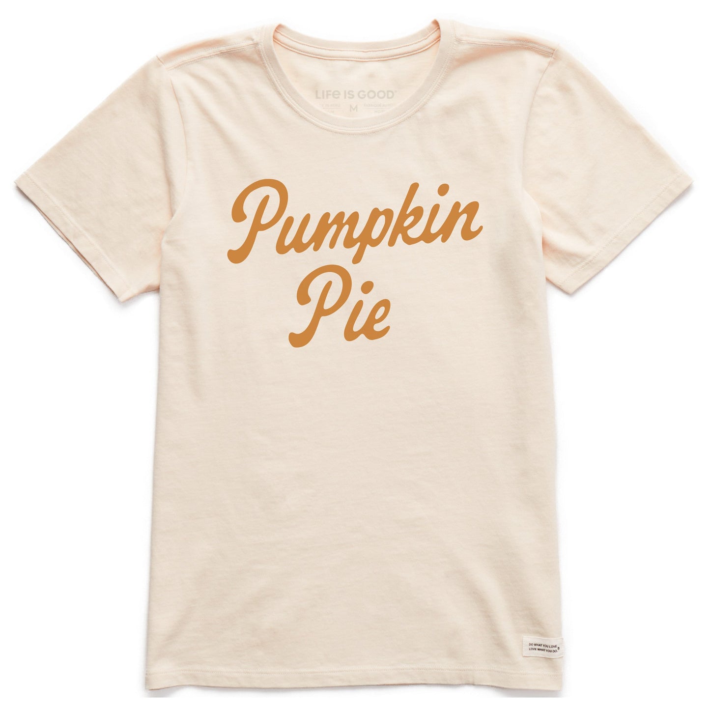Women's Pumpkin Pie Script Short Sleeve Crusher Tee