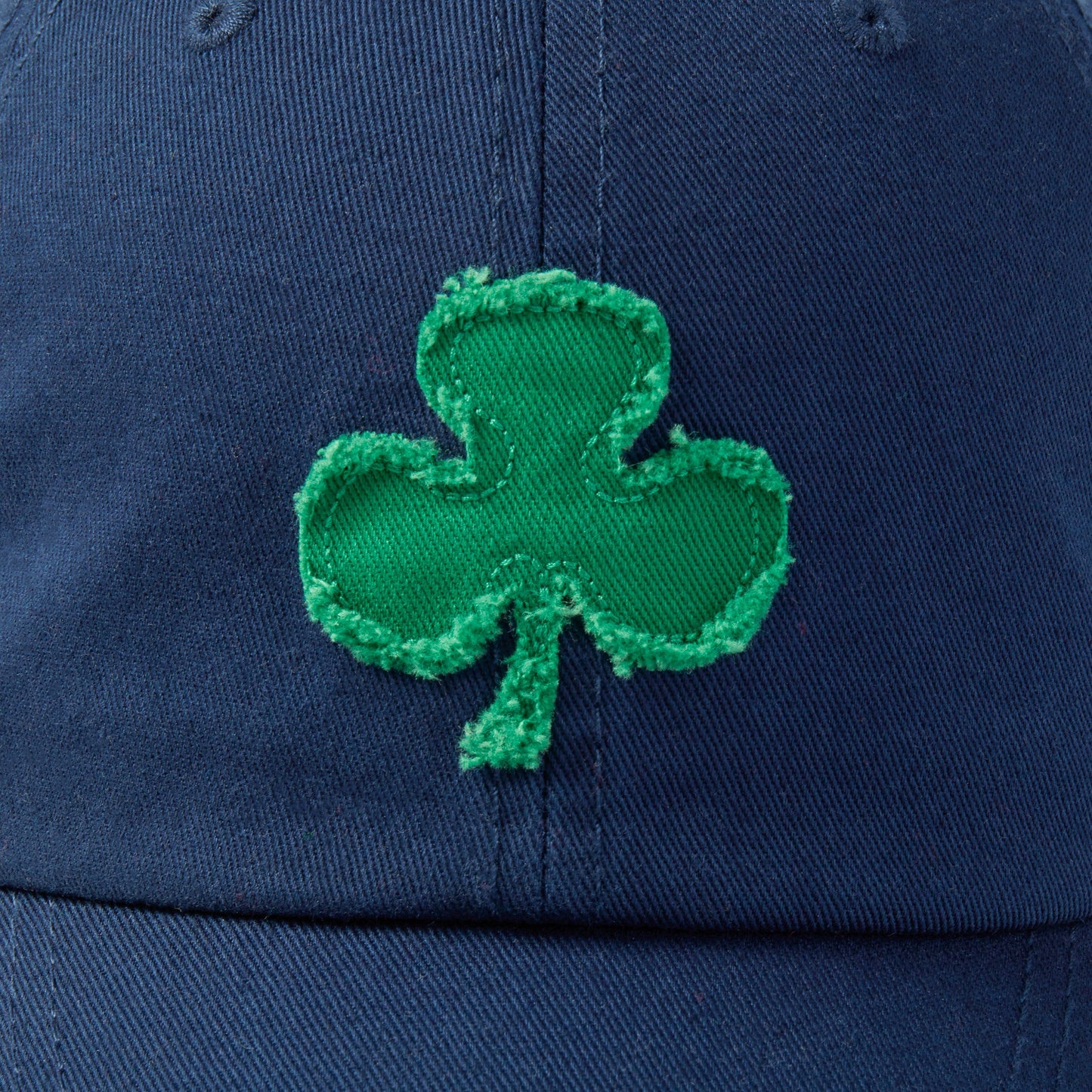 Adult Unisex Applique Shamrock Tattered Chill Cap