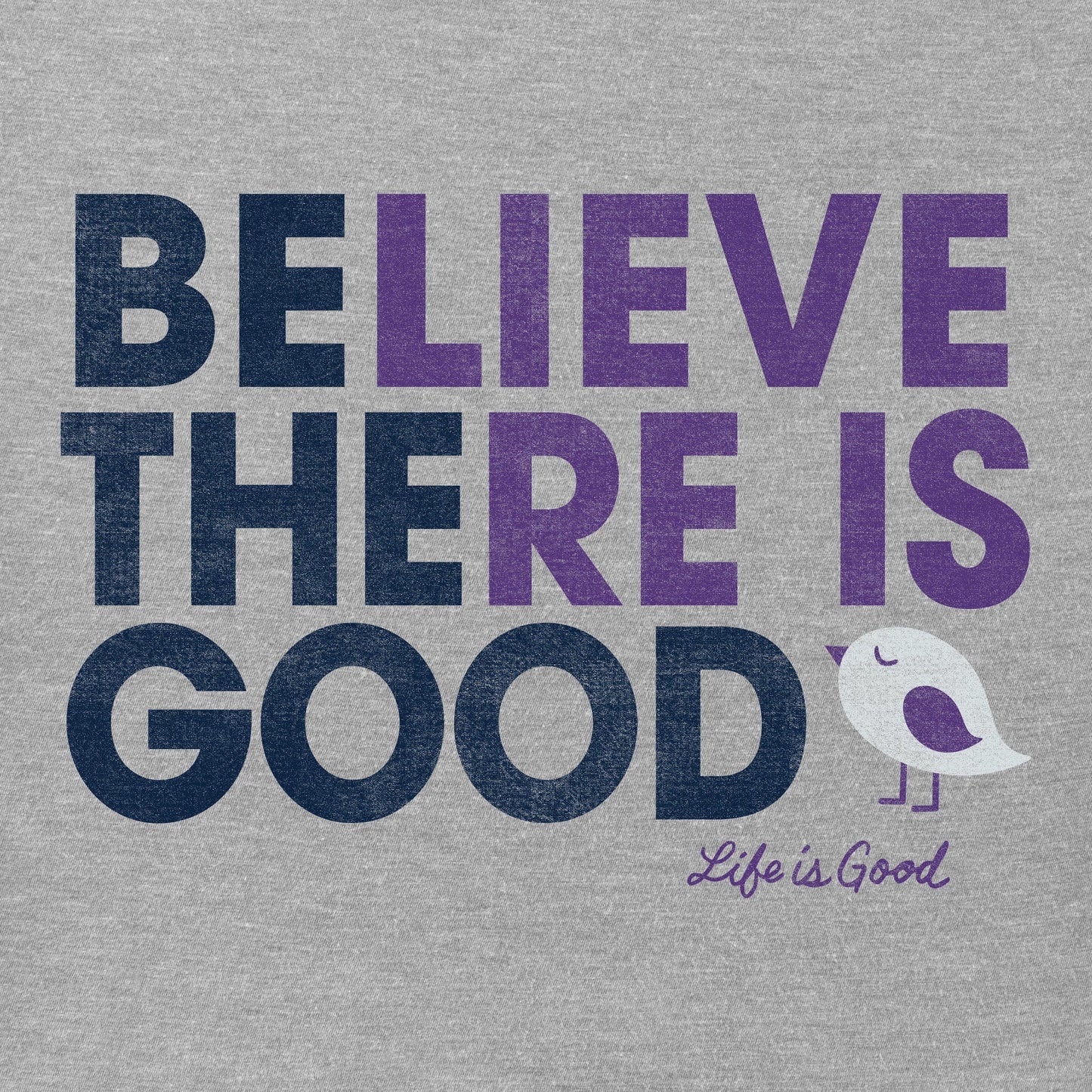 Women's Be The Good Bird Short Sleeve Crusher Vee