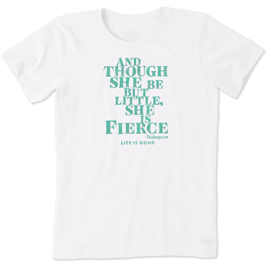 Women's She is Fierce Short Sleeve Crusher Tee