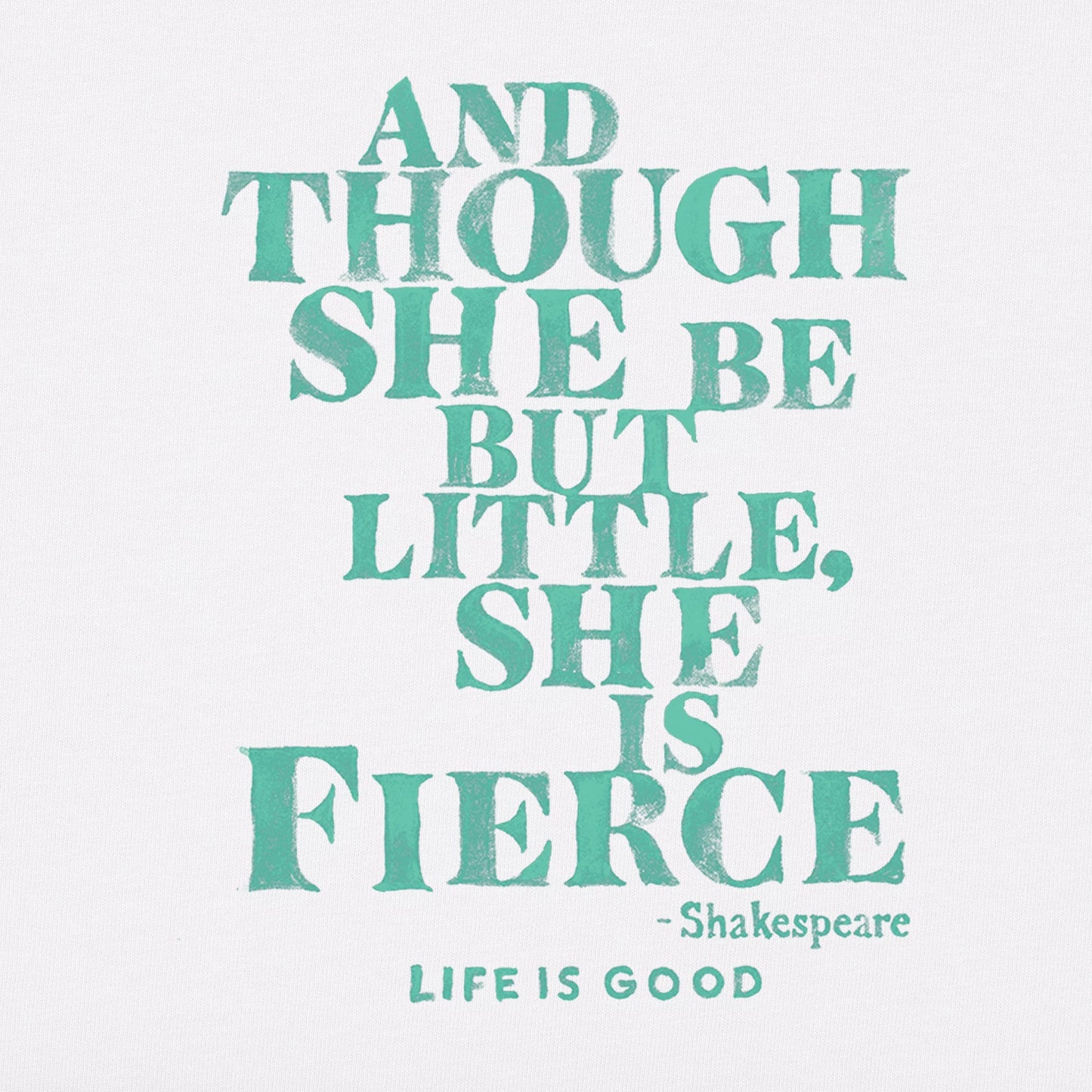 Women's She is Fierce Short Sleeve Crusher Tee