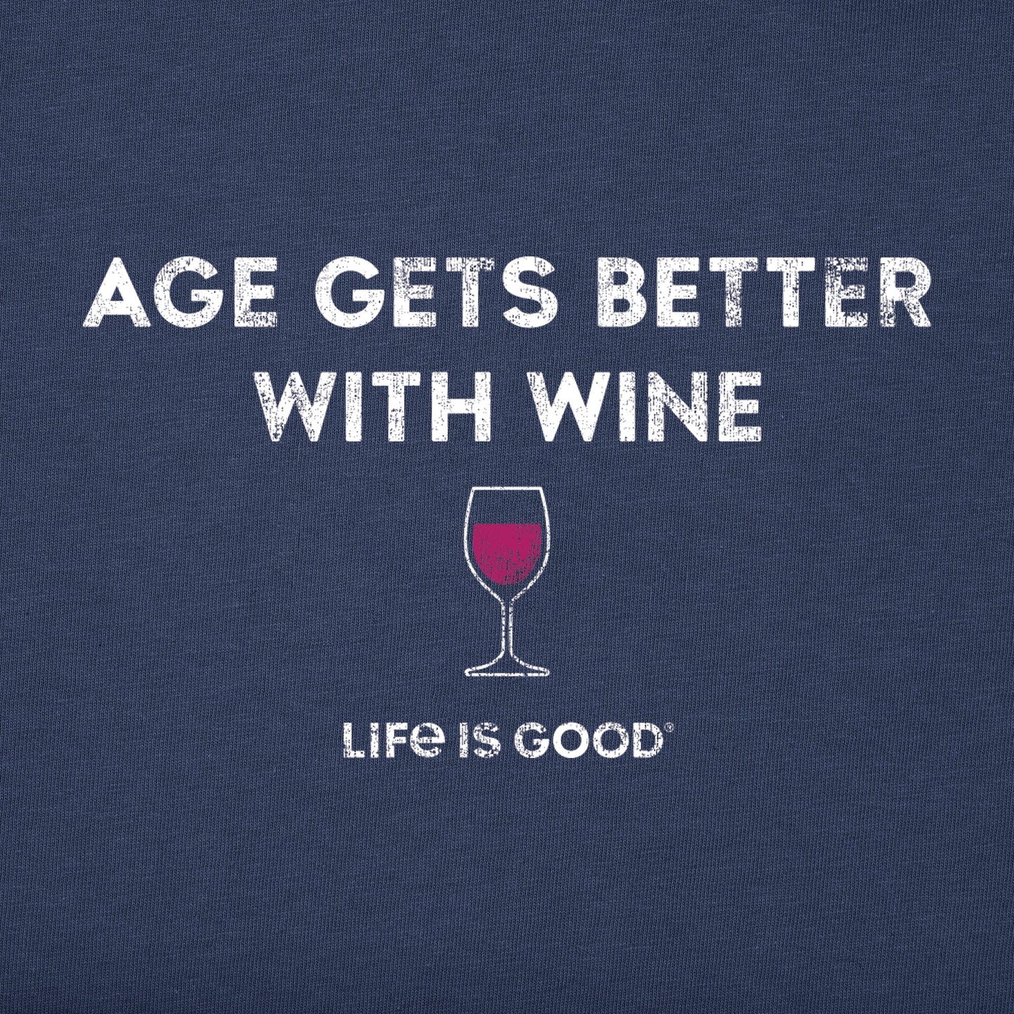 Women's Better with Wine Short Sleeve Crusher Tee