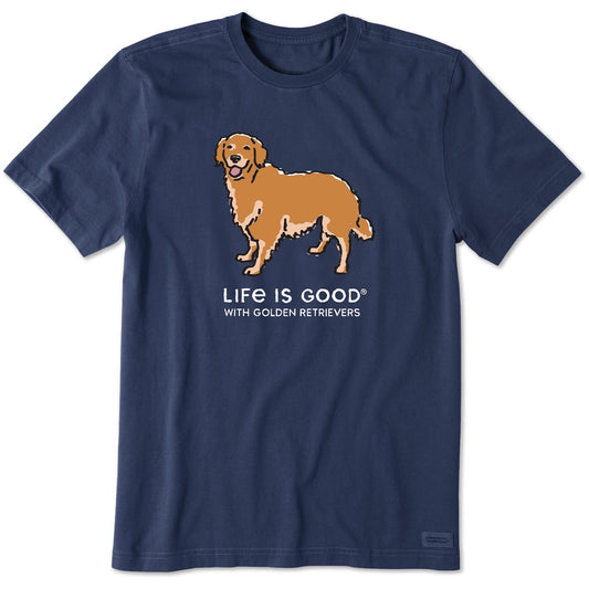 Men's LIG with Goldens Short Sleeve Crusher Tee
