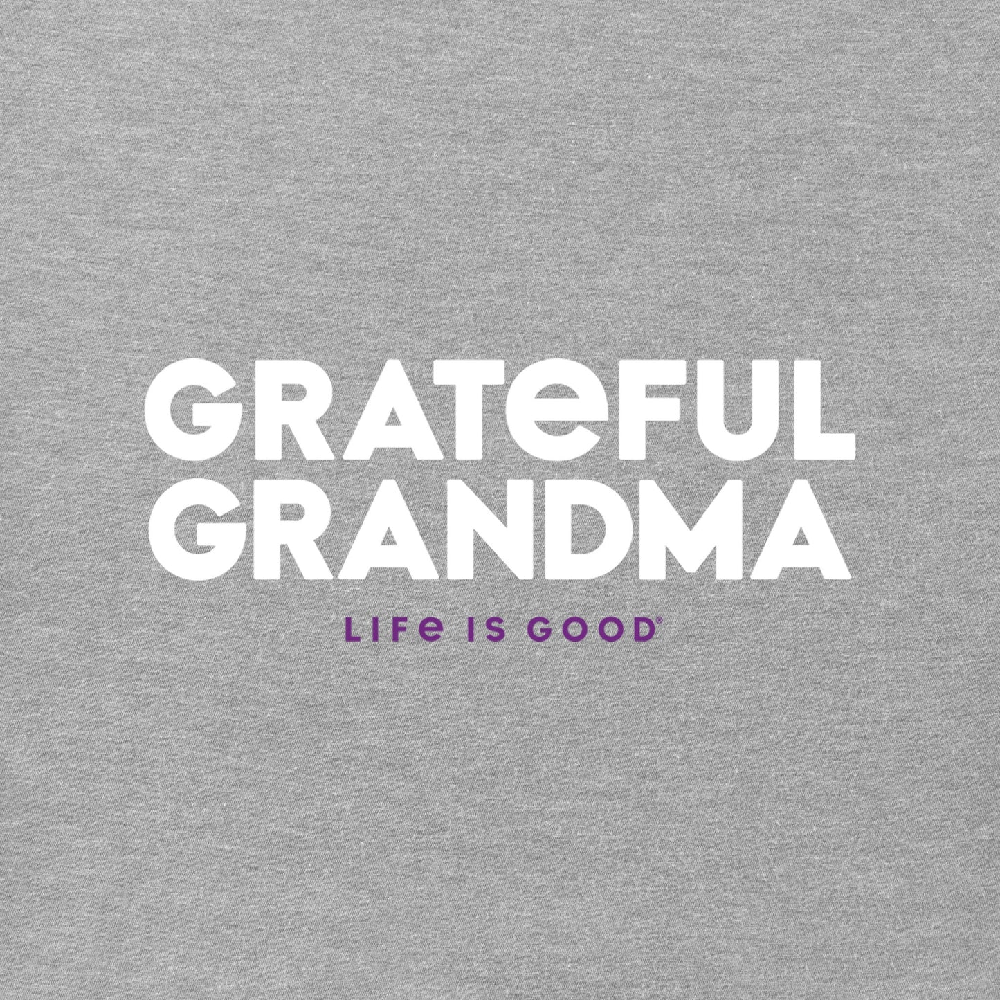 Women's Grateful Grandma Short Sleeve Crusher Vee