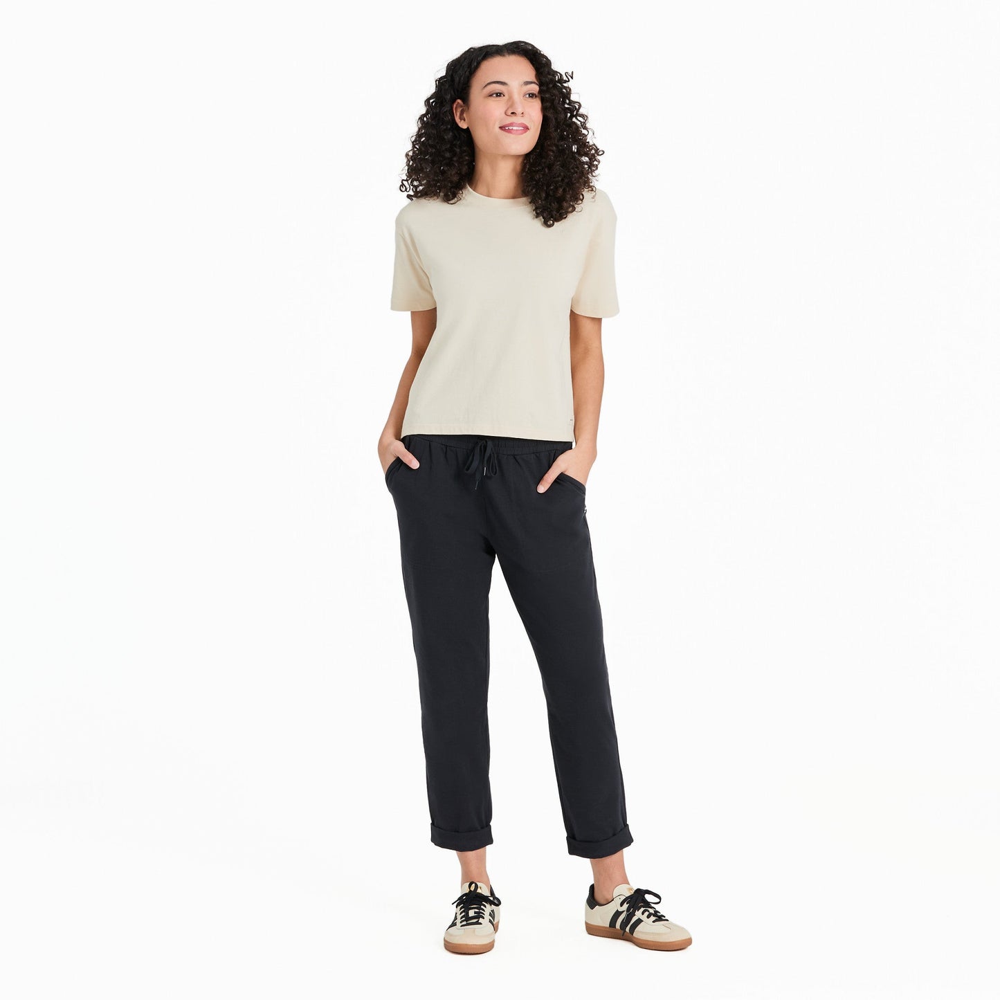 Women's Solid Crusher-Flex Pant