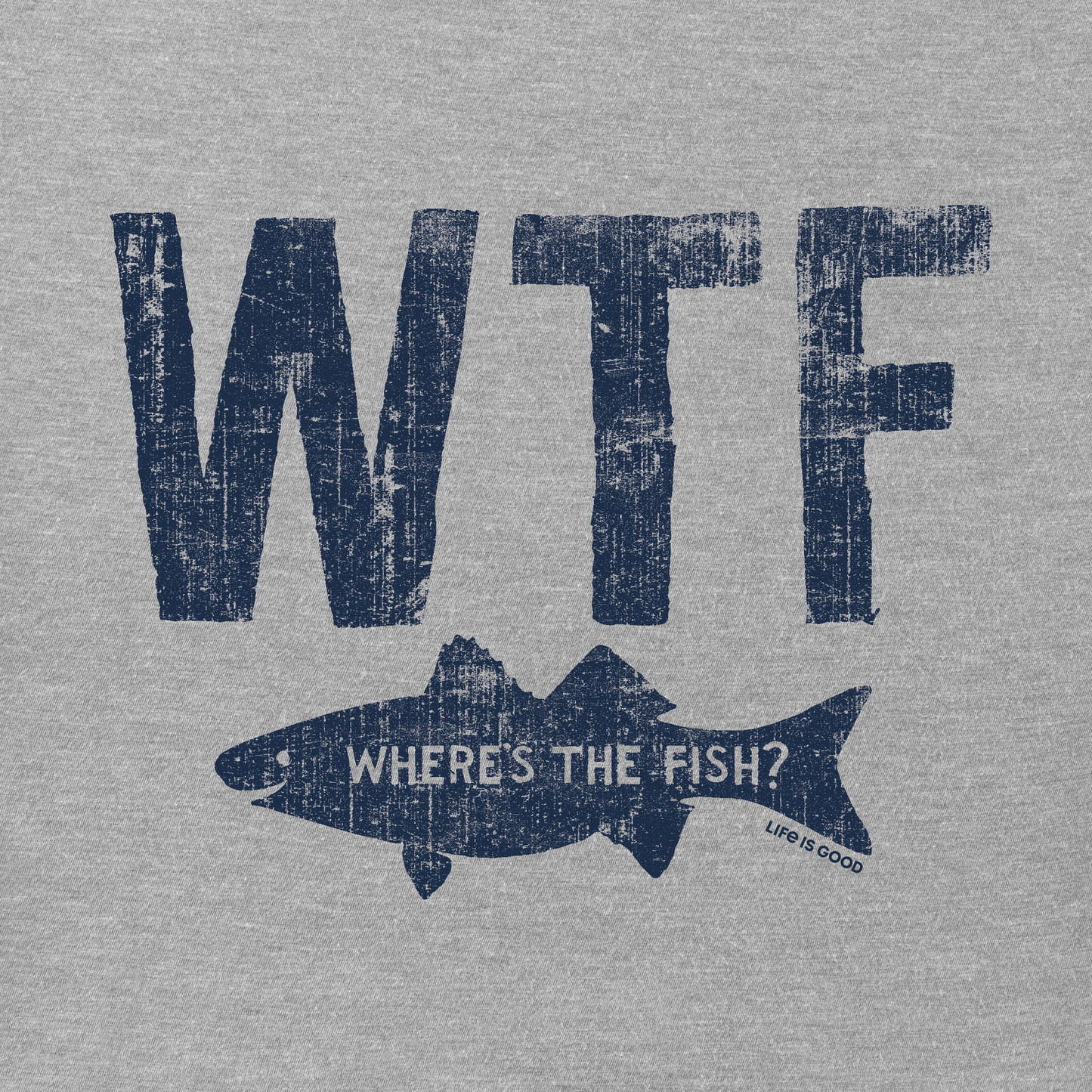 Men's WTF Long Sleeve Crusher Tee