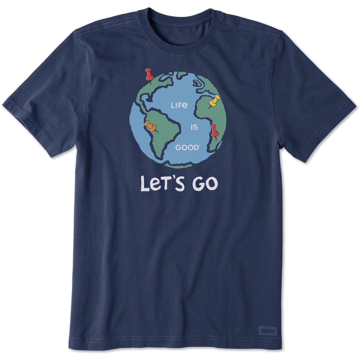 Men's Let's Go Short Sleeve Crusher Tee