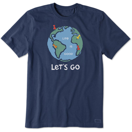 Men's Let's Go Short Sleeve Crusher Tee